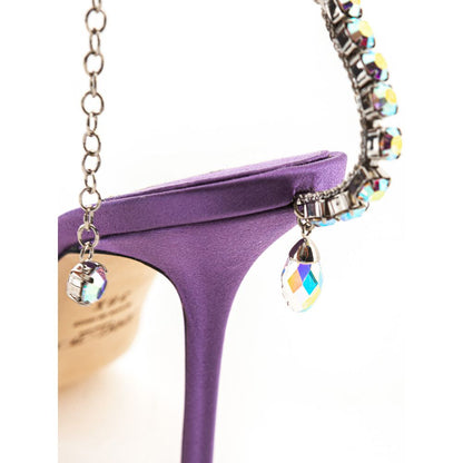  - Purple Raso Sandal