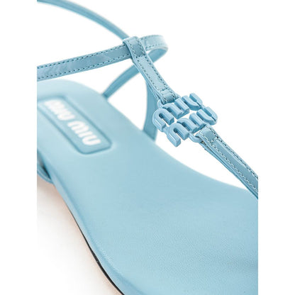 Light Blue Vernice Sandal - The Luxe Alliance