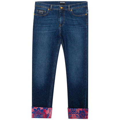  - Blue Cotton Jeans & Pant