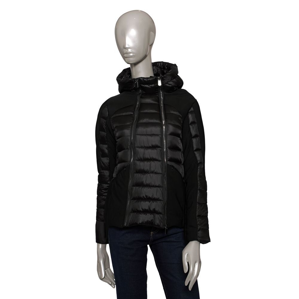 Black Polyester Women Jacket - The Luxe Alliance