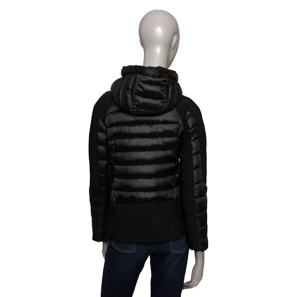 Black Polyester Women Jacket - The Luxe Alliance