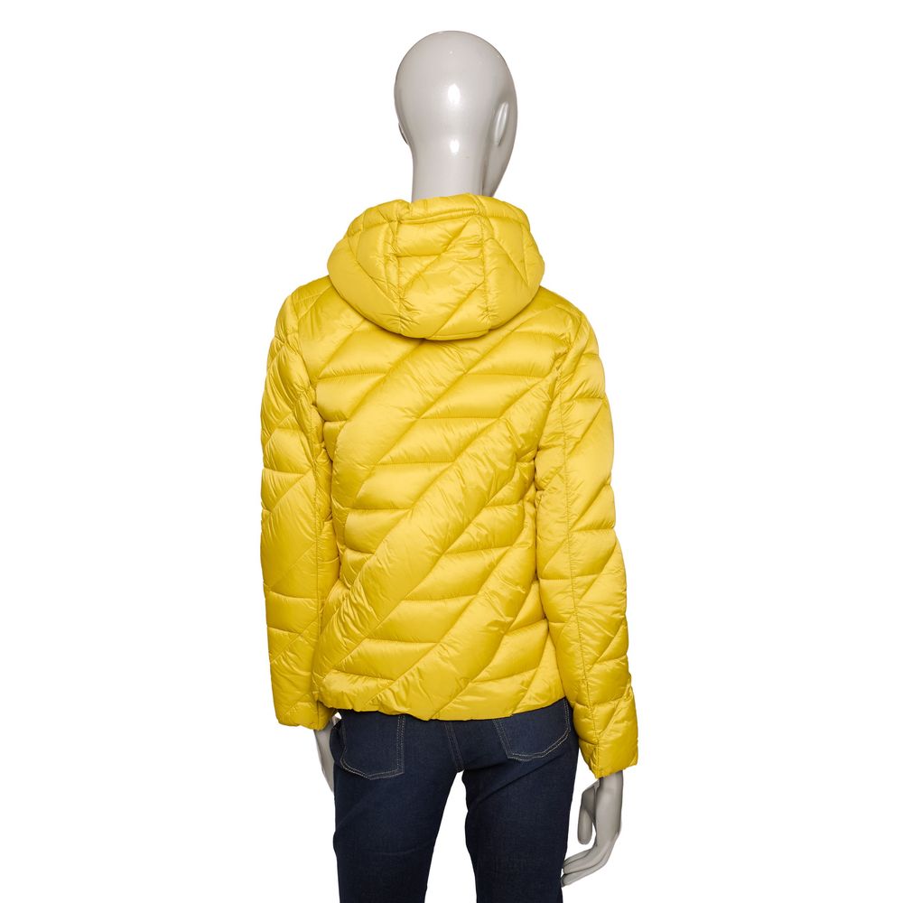 Yellow Polyester Women Jacket - The Luxe Alliance