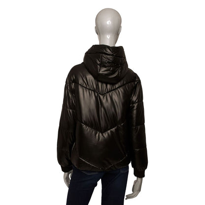 Black Polyester Women Jacket - The Luxe Alliance