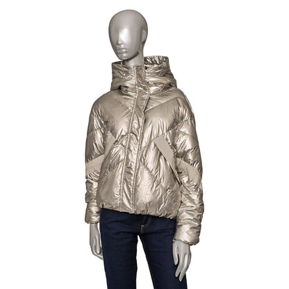 Silver Polyester Women Jacket - The Luxe Alliance