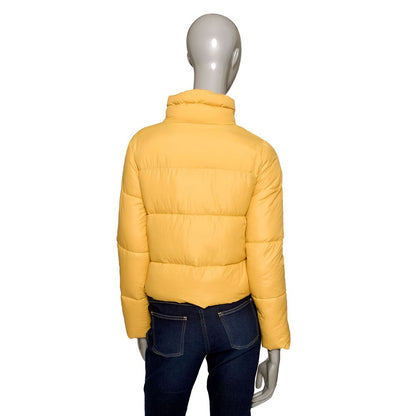 Yellow Polyester Women Jacket - The Luxe Alliance