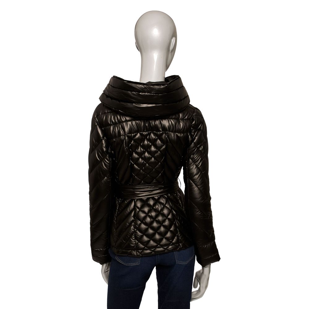 Black Polyester Women Jacket - The Luxe Alliance