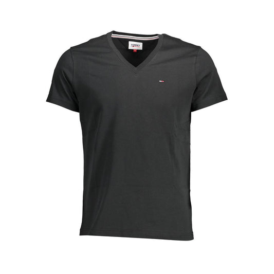 Black Cotton T-Shirt - The Luxe Alliance