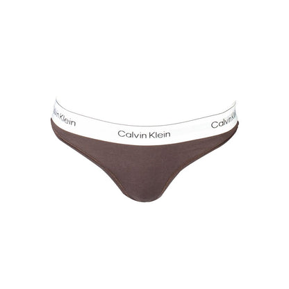 Brown Cotton Underwear - The Luxe Alliance