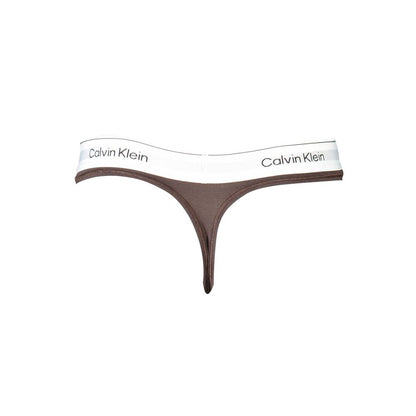 Brown Cotton Underwear - The Luxe Alliance