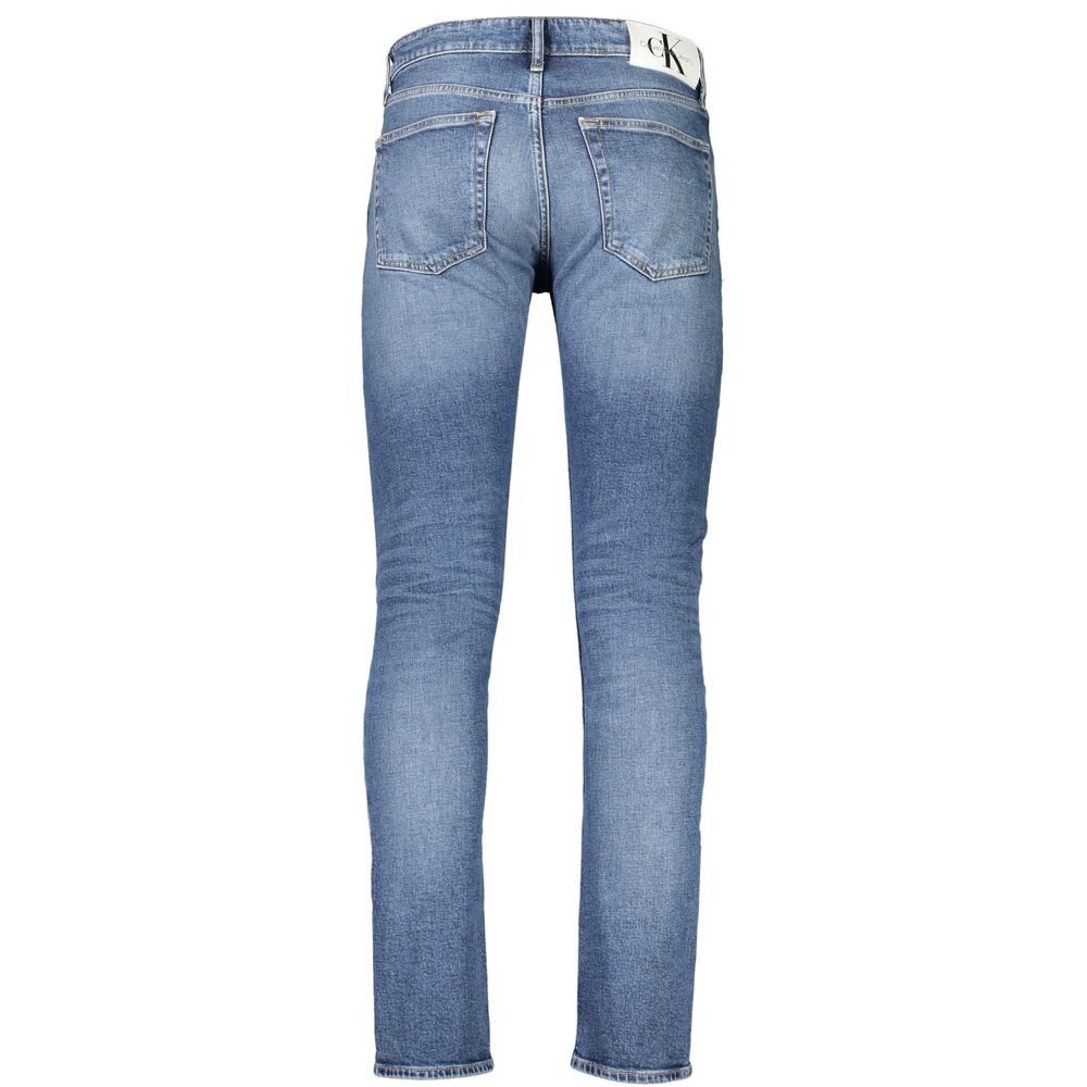 Calvin Klein Blue Cotton Jeans