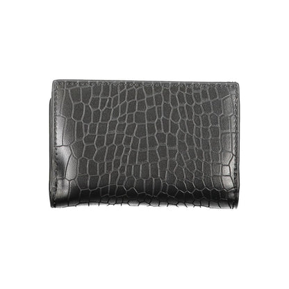 Black Polyester Wallet