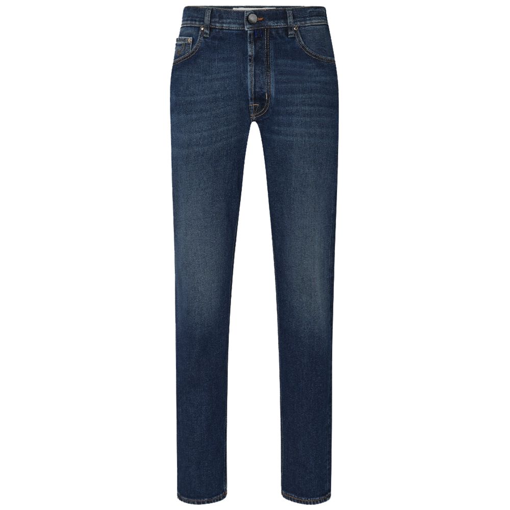  - Blue Cotton Jeans & Pant