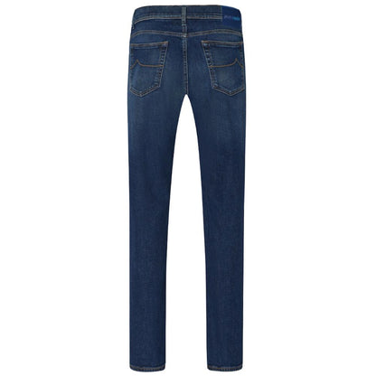  - Blue Cotton Jeans & Pant