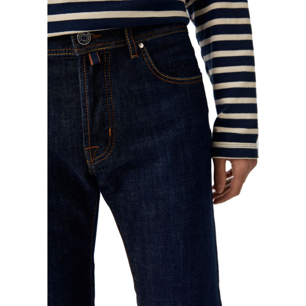  - Blue Cotton Jeans & Pant