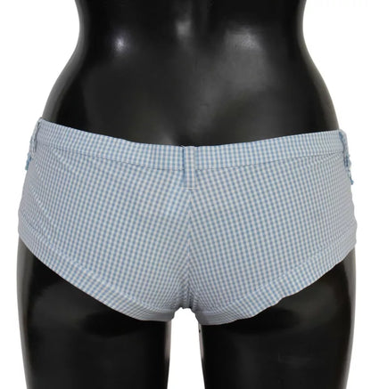 Blue Beachwear Bottoms Swimsuit Shorts - The Luxe Alliance