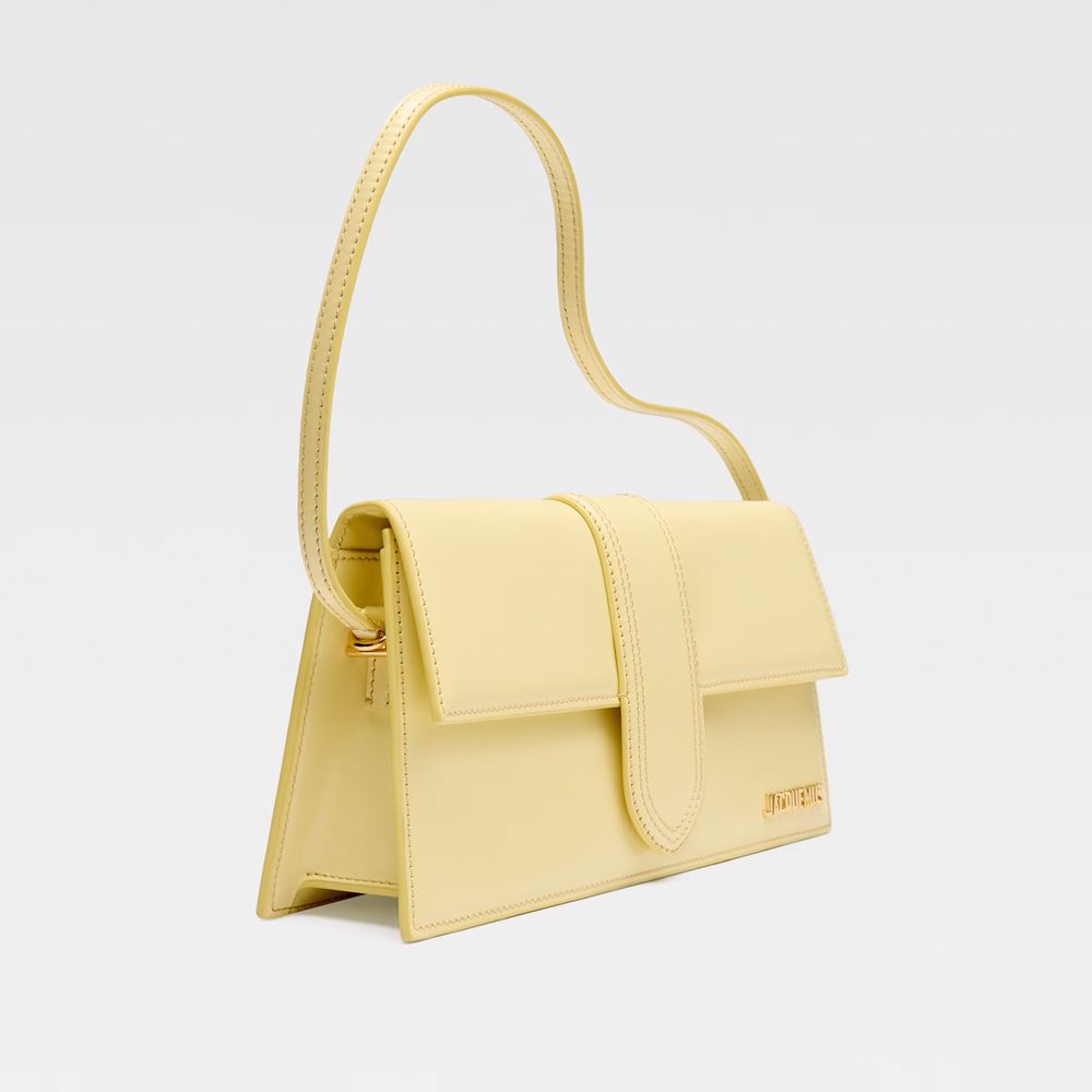 Yellow Leather Handbag - The Luxe Alliance