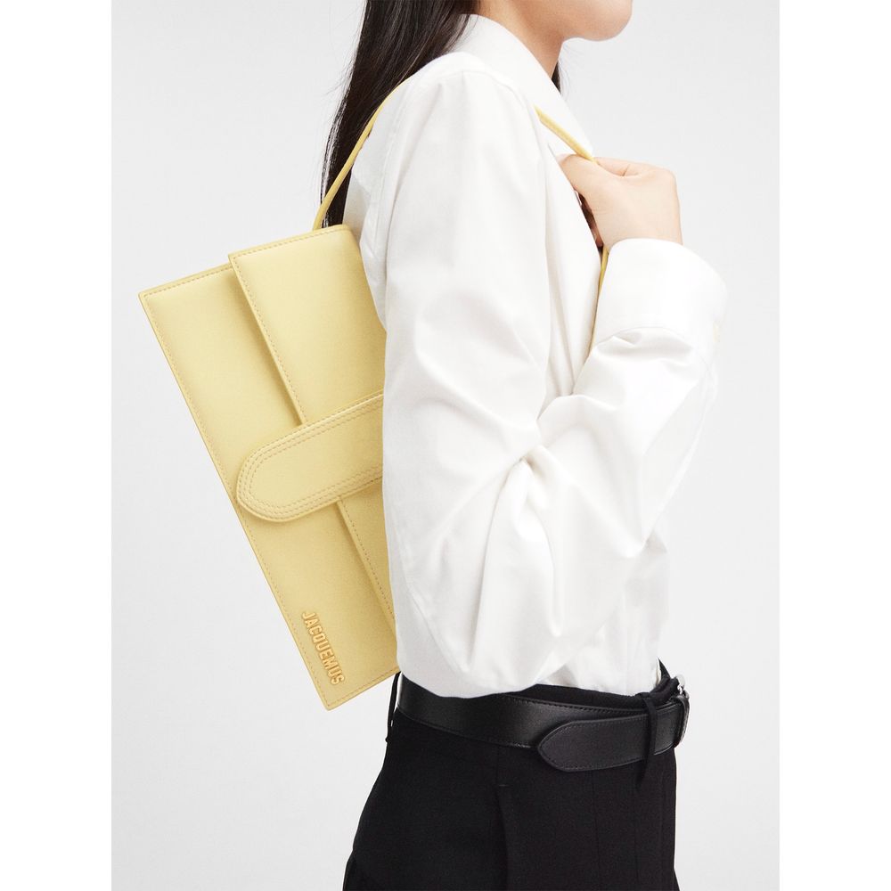 Yellow Leather Handbag - The Luxe Alliance