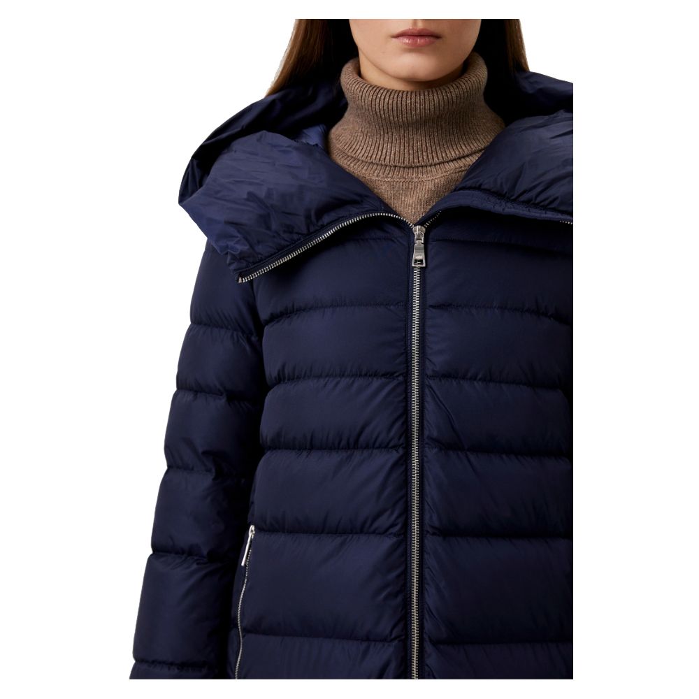 Blue Nylon Jackets & Coat