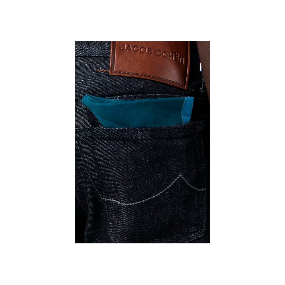 Blue Cotton Men Jeans - The Luxe Alliance