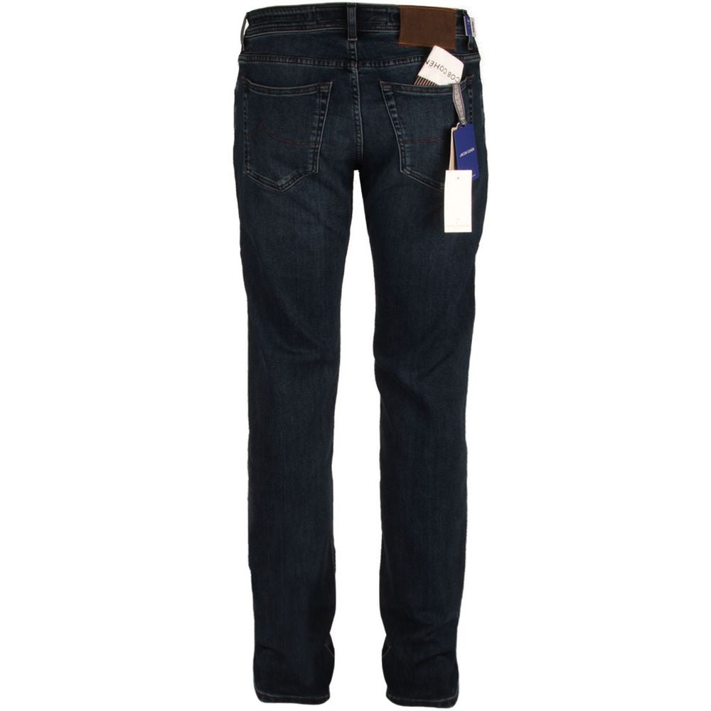 Blue Cotton Men's Slim Fit Jean - The Luxe Alliance