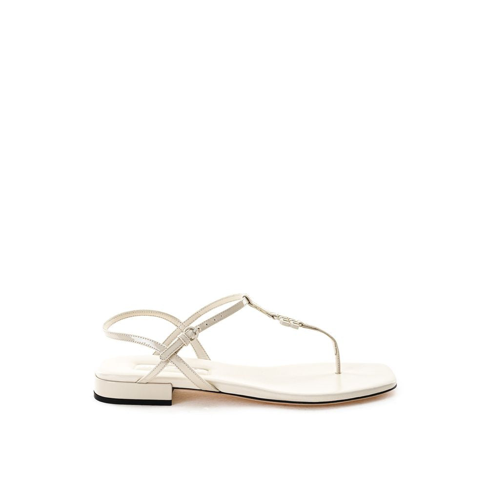 Beige Vernice Sandal - The Luxe Alliance