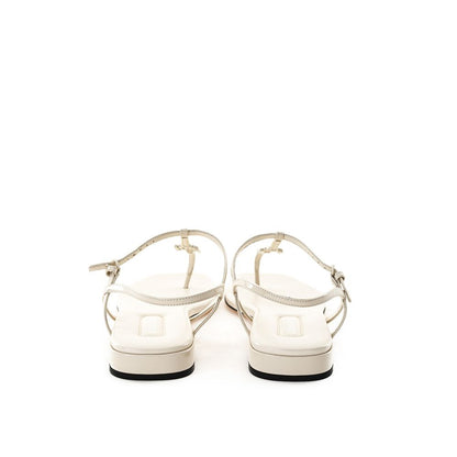 Beige Vernice Sandal - The Luxe Alliance