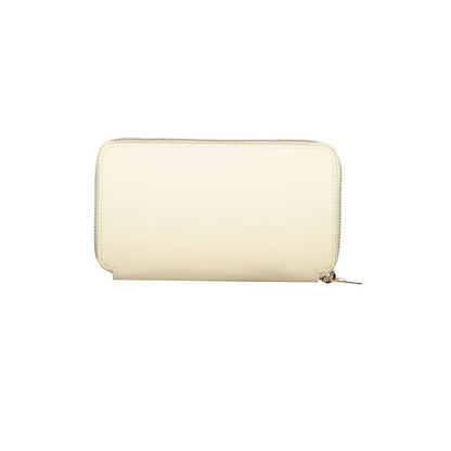 Beige Polyethylene Wallet - The Luxe Alliance