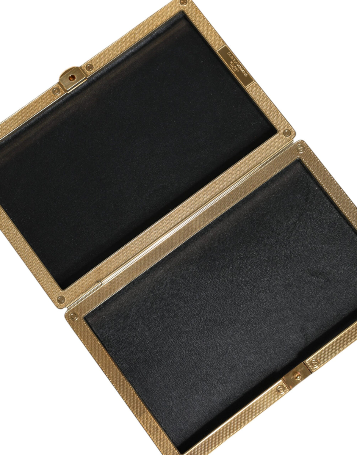 Gold Crystal Bifold Clutch