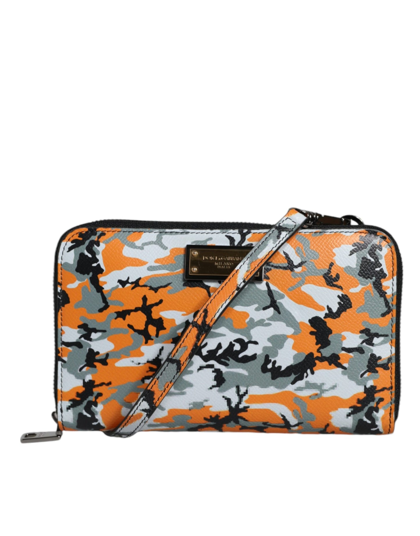  - Multicolor Camouflage Leather Purse Cross Body Bag