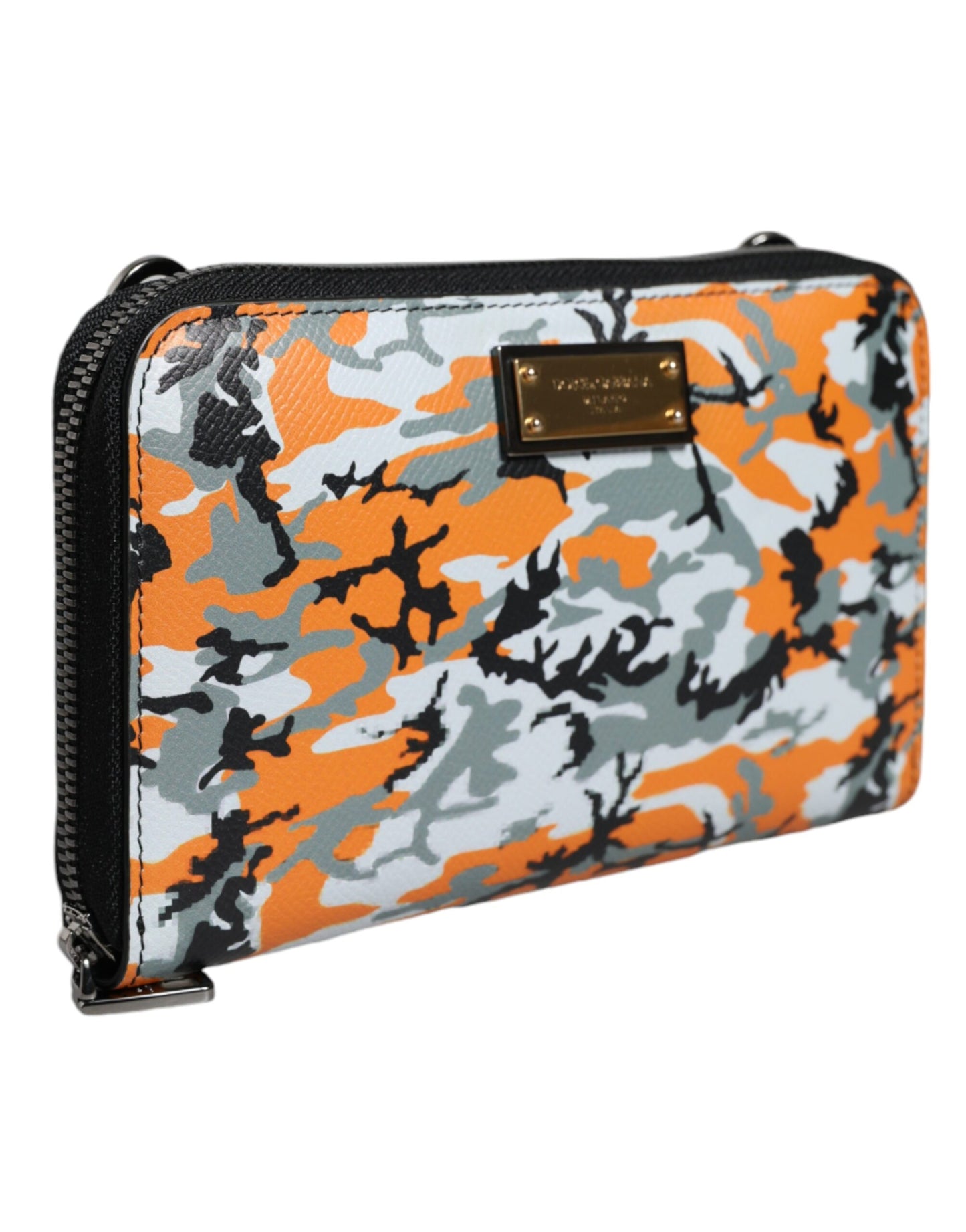  - Multicolor Camouflage Leather Purse Cross Body Bag