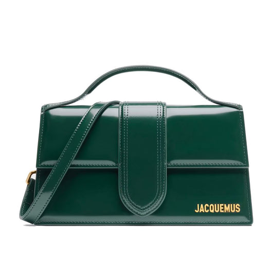  - Green Leather Crossbody Bag