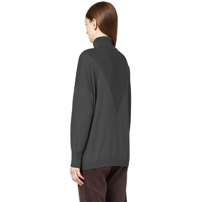 Gray Silk Sweater - The Luxe Alliance