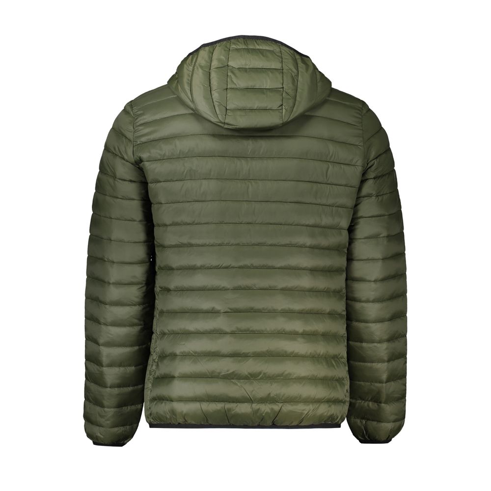 Green Polyamide Men Jacket