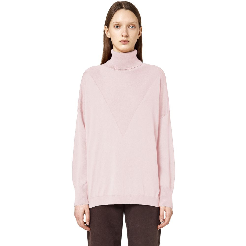 Pink Silk Sweater - The Luxe Alliance