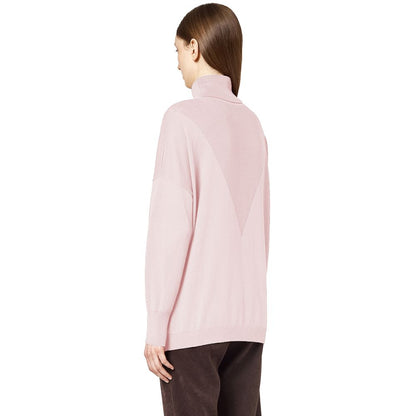 Pink Silk Sweater - The Luxe Alliance