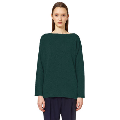 Green Silk Sweater - The Luxe Alliance