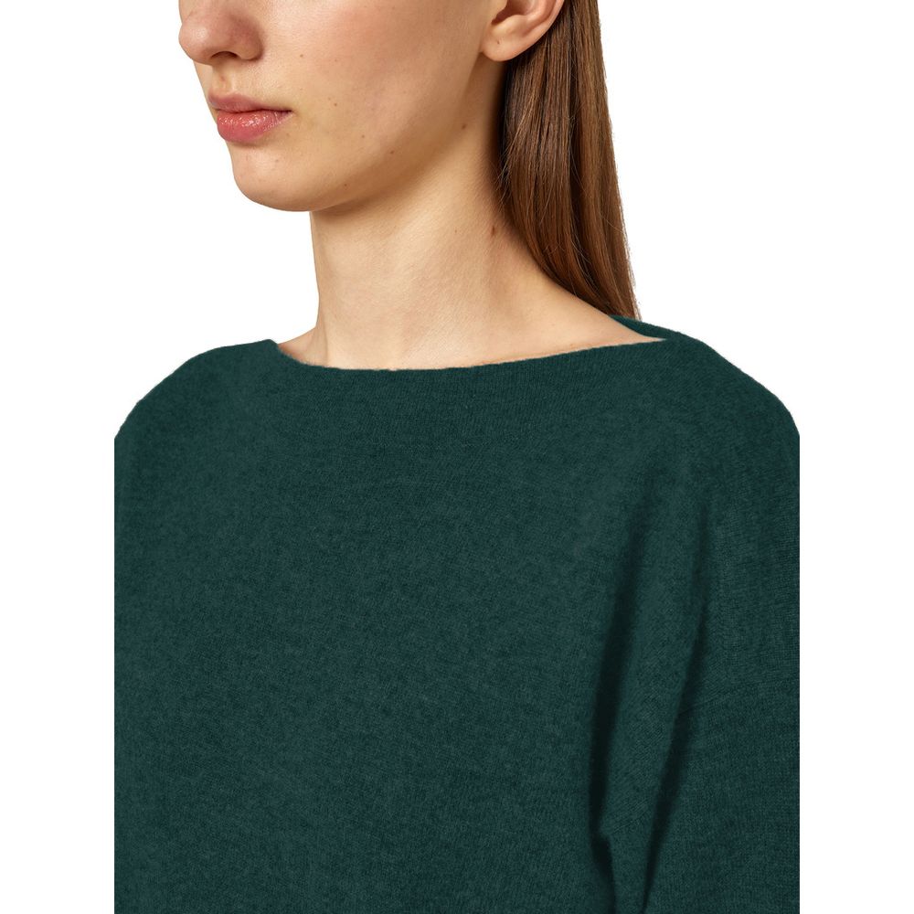 Green Silk Sweater - The Luxe Alliance