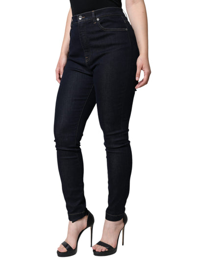  - Black GRACE High Waist Skinny Denim Jeans