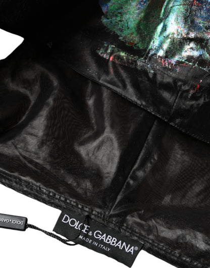  - Multicolor Print Hooded Sweatshirt Sweater