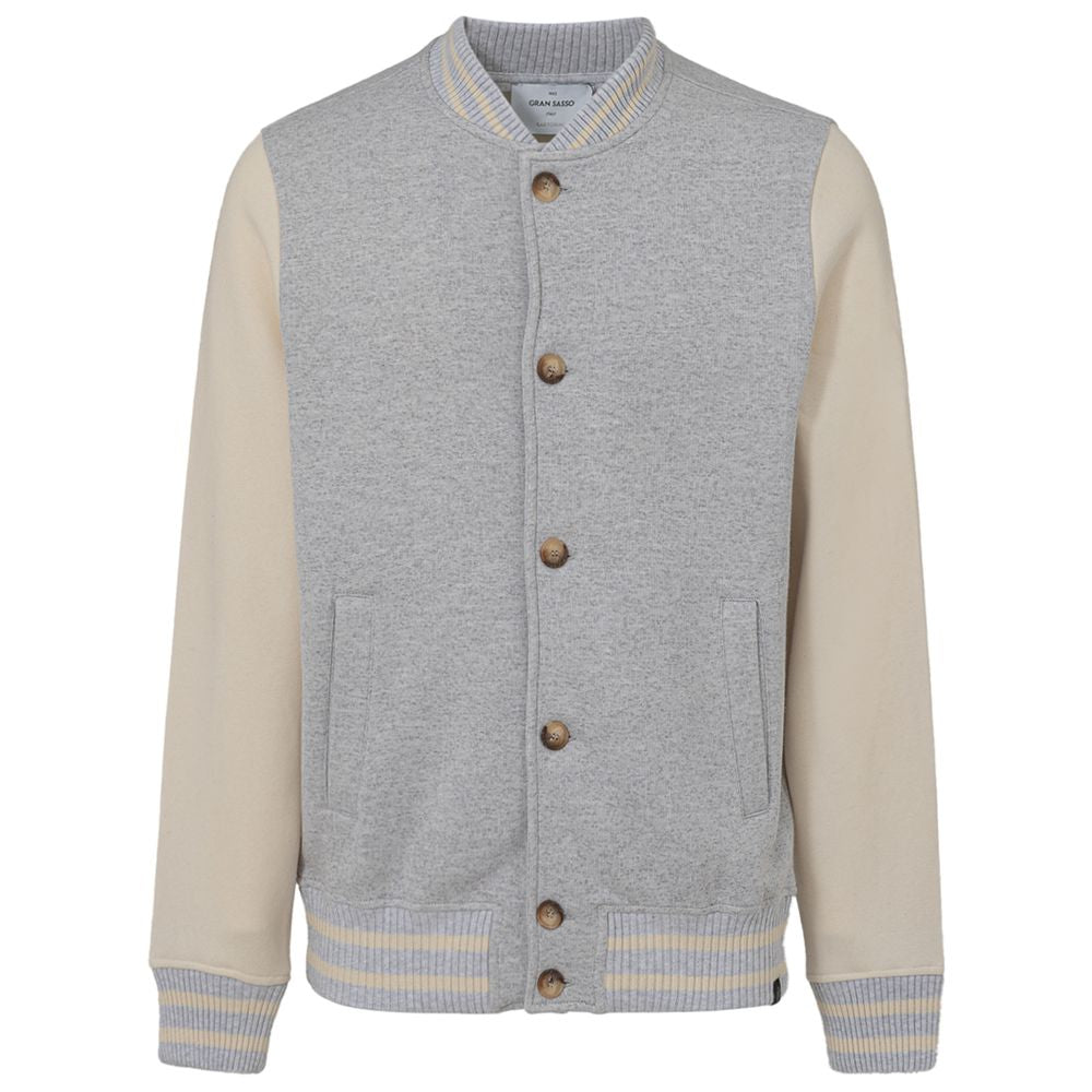 Gray Cotton Jacket - The Luxe Alliance