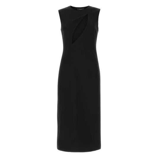 Black Acetate Dress - The Luxe Alliance