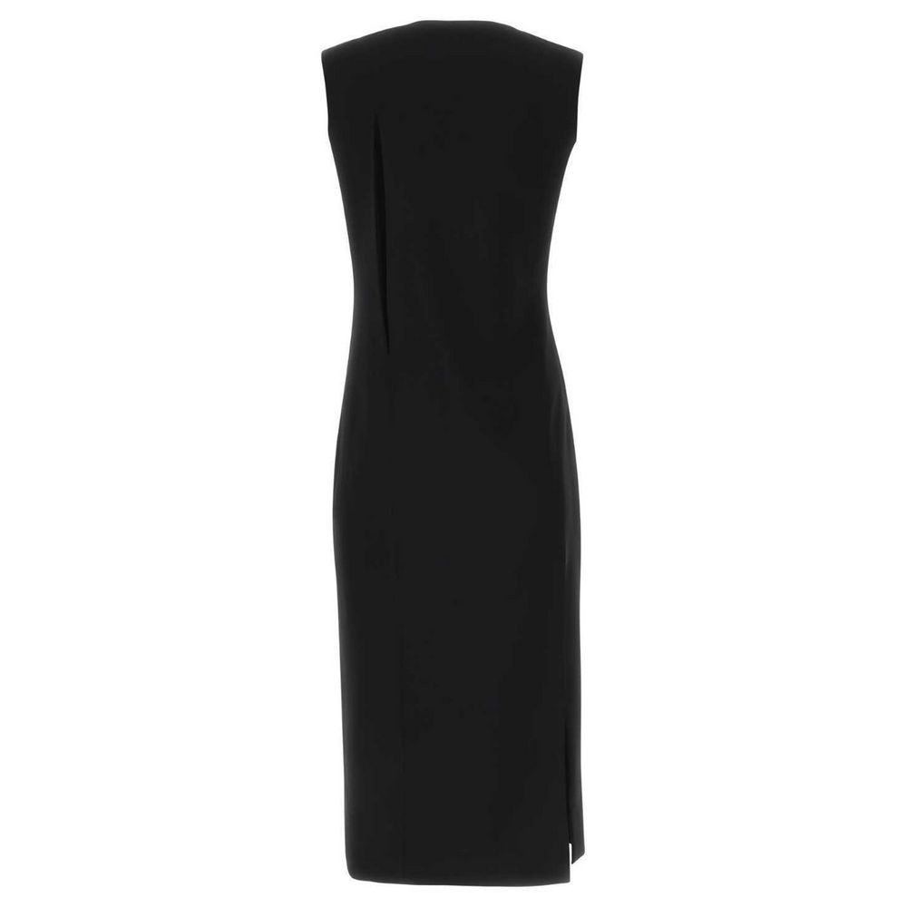 Black Acetate Dress - The Luxe Alliance