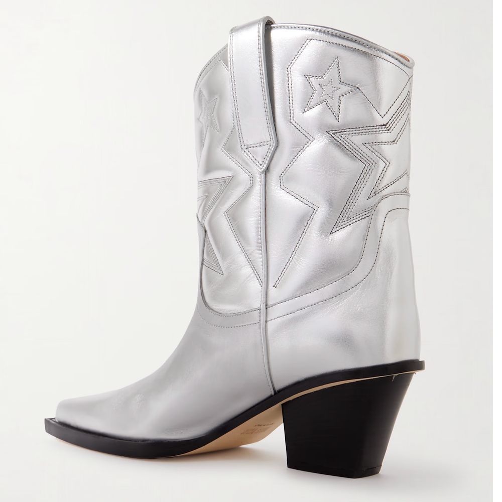 Gray Leather Boot - The Luxe Alliance