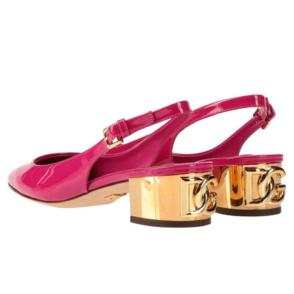 Fuchsia Leather Di Calfskin Pump - The Luxe Alliance