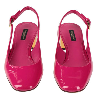 Fuchsia Leather Di Calfskin Pump - The Luxe Alliance