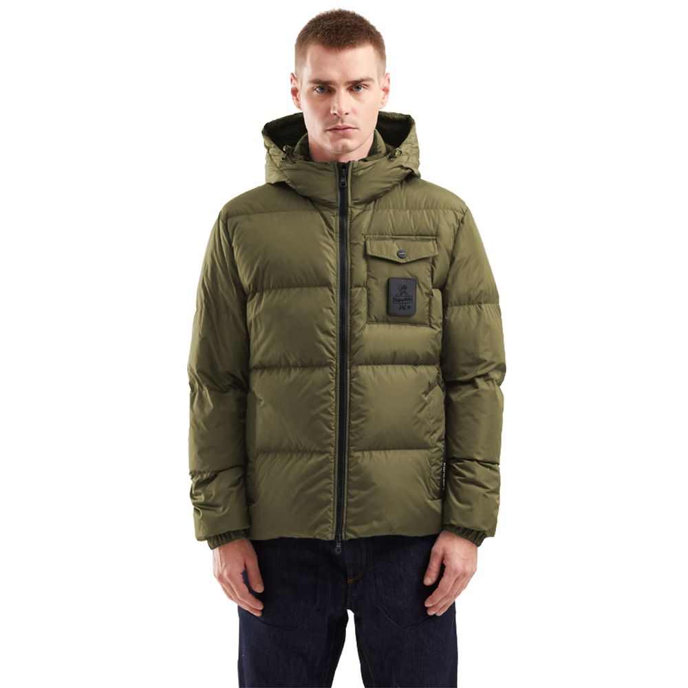 Green Nylon Jacket - The Luxe Alliance