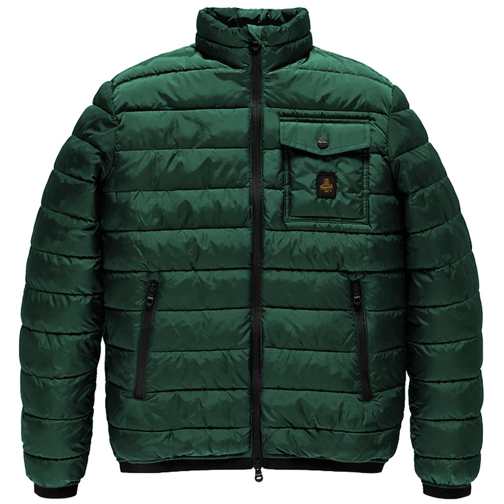 RefrigiWear Men’s Nylon Down Jacket – Green