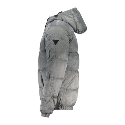 Gray Polyamide Jacket - The Luxe Alliance