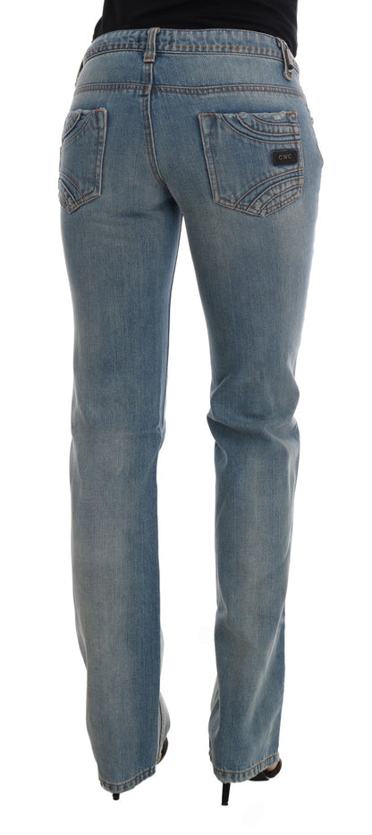  - Chic Classic Fit Straight Blue Jeans