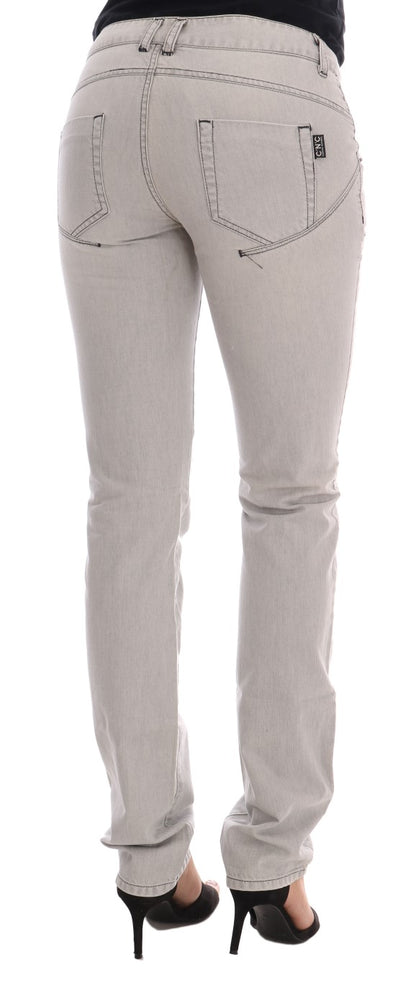  - Sophisticated Gray Super Slim Jeans